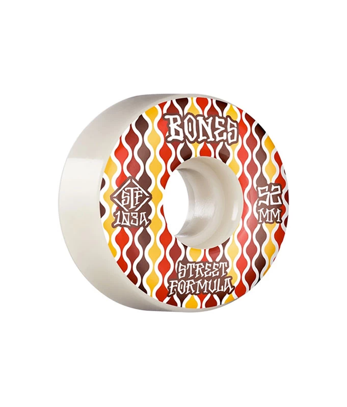 Bones - Retro STF V2 Locks - 52mm X 103a 3 Bones - Retro STF V2 Locks - 52mm X 103a