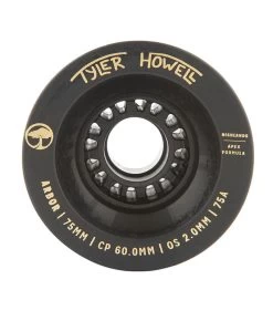 Arbor Wheels - Highlands Tyler Howell Black - 75mm 75a