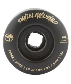 Arbor Wheels - Vice Daniel Macdonald Black - 69mm 78a