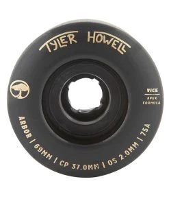 Arbor Wheels - Vice Tyler Howell Black - 69mm 75a