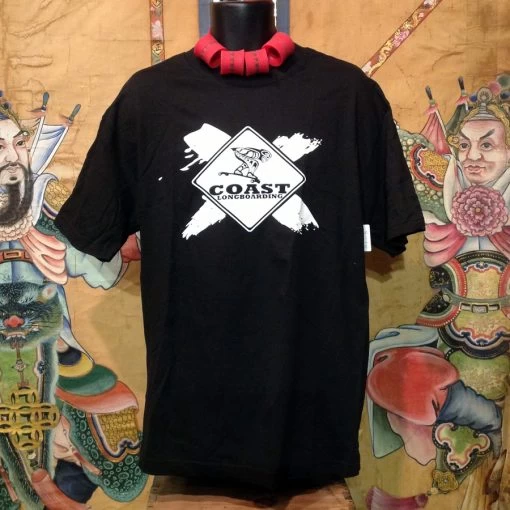 Coast Longboarding - Danger Bay 10 - T-shirt -Skate Pro Shop Flatspot longboards shop canada danger bay 10 tshirt