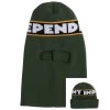 Independent Trucks - Beanie Balaclava Bar Logo - Army