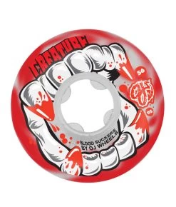 OJ - Creature DNA Curbsuckers Bloodsuckers Red Clear Swirl - 56mm 95a