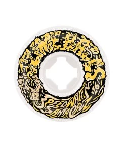 Slime Balls - Vomit Mini II White / Yellow - 56mm 97a