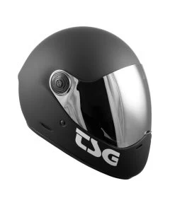 TSG - Pass Pro Fullface Helmet + Bonus Visor - Matt Black