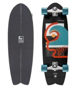 Arbor X Carver - Fat Fish CX - Complete Surf Skate