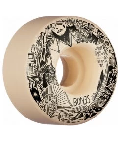 Bones - Skateboard Wheels Timpson Memorial V4 Wide Pro STF - 53mm 99A