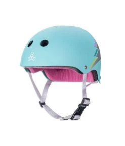 Triple 8 - Certified Sweatsaver - Teal Hologram