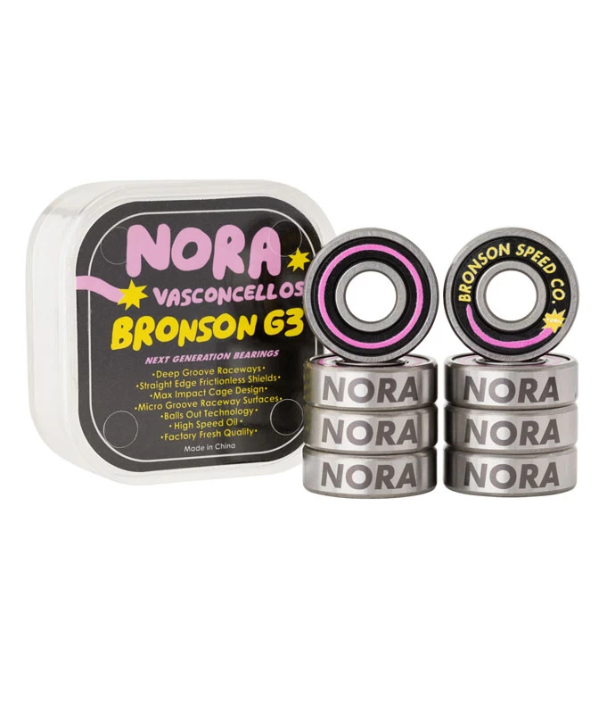Bronson Speed Co - Nora Vasconcellos Pro G3 - Bearings 3 Bronson Speed Co - Nora Vasconcellos Pro G3 - Bearings
