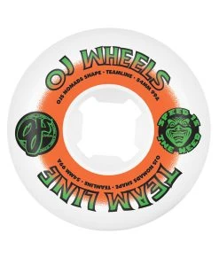 OJ - Team Line Nomad White Orange - 54mm 99a