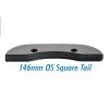 Seismic - Skid Plates Old School Tail Black - 146mm