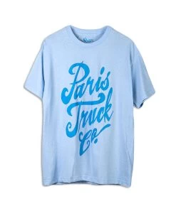Paris Truck Co. - Script Logo T-Shirt - Powder Blue