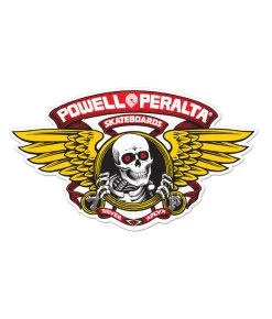 Powell Peralta - Winged Ripper Red 12in Die Cut - Sticker
