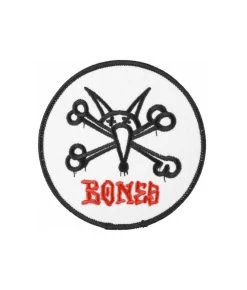 Powell Peralta - Bones Vato Rat White - Patch