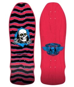 Powell Peralta - GeeGah Ripper Reissue Skateboard Deck Red Stain - 9.75in X 30in