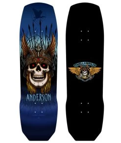 Powell Peralta - Pro Andy Anderson Heron Blue 7-Ply Maple - 9.13 X 32.8
