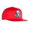 Powell Peralta - Ripper Snapback Hat O/S - Red -Skate Pro Shop powell peralta ripper snapback cap red