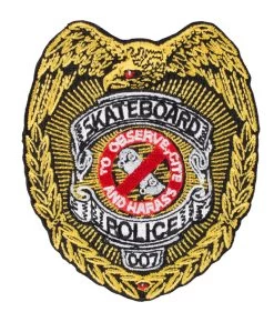 Powell Peralta - Skateboard Police - Patch