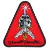 Powell Peralta - Skull And Sword Red - Patch 1 Powell Peralta - Skull And Sword Red - Patch -Skate Pro Shop powell peralta skull and sword red patch single