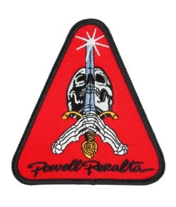 Powell Peralta - Skull And Sword Red - Patch