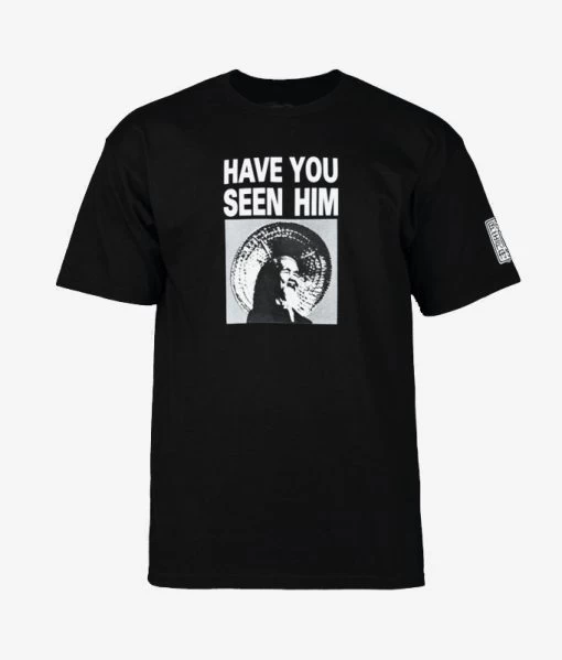 Powell Peralta - Animal Chin T-Shirt - Black -Skate Pro Shop pp animal chin black tshirt