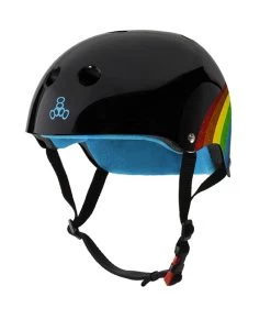 Triple 8 - Certified Sweatsaver - Black Rainbow Sparkle