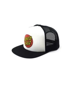 Santa Cruz - Trucker Hat Classic Dot - White