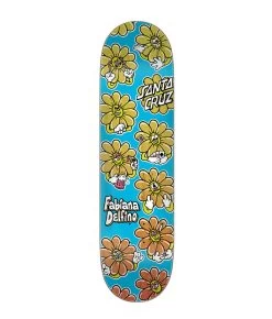 Santa Cruz - Delfino Wildflower VX Deck - 8.25in X 31.60in
