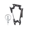 SK8OLOGY - Click Carabiner 7-In-1 Skateboard Tool - Black