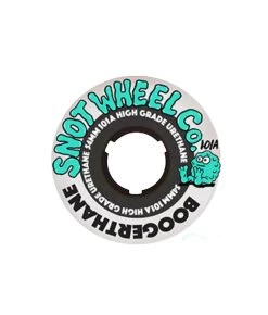 Snot Wheels - Team Boogerthane White Black - 54mm 101a