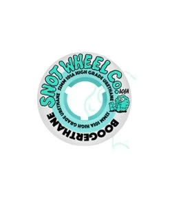 Snot Wheels - Team Boogerthane White Teal - 52mm 101a