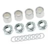 Standard Bearing Speed Ring, Spacer, Axle Nut Combo (8mm) -Skate Pro Shop standard axle washer bearing speed rings bearing spacer combo set 8mm 1