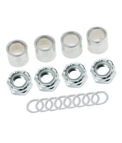 Standard Bearing Speed Ring, Spacer, Axle Nut Combo (8mm)