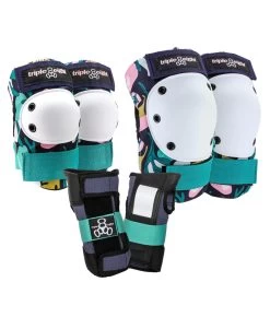 Triple 8 - Saver Series 3-Pack Pads - Floral