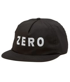 Zero - Army Hat Unstructured Snapback - Black
