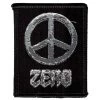 Zero - Peace 2.5in X 2in - Patch -Skate Pro Shop zero skateboards peace patch 25in x 2in fabric iron on