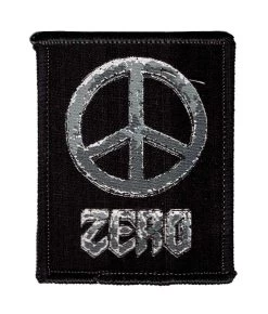 Zero - Peace 2.5in X 2in - Patch